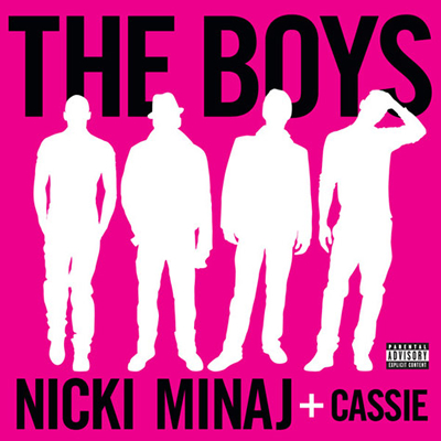 "The Boys" by Nicki Minaj featuring Cassie (Single Cover)