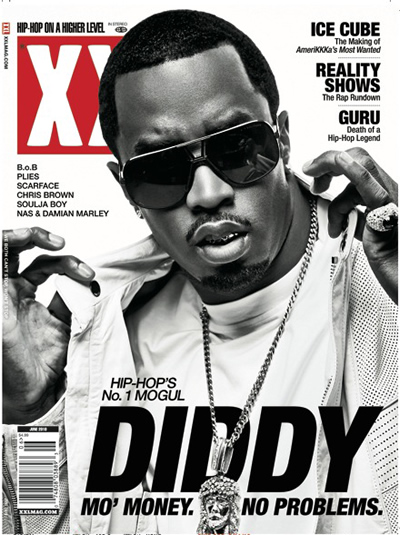 Diddy on the Cover of XXL Magazine (June 2010 Issue)