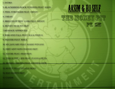 "The Money Pit, Pt. 2" by Aasim and DJ Self (Back Cover)
