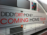 Diddy/Dirty Money's "Coming Home Tour" Bus
