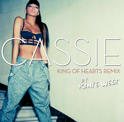 "King of Hearts (Kanye West Remix)" by Cassie (Front Cover)