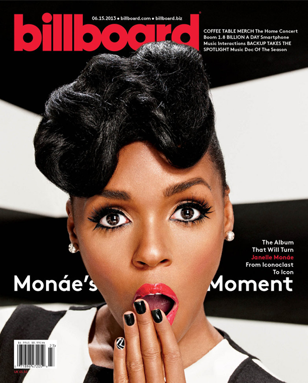 Janelle Mone on Billboard's June 15, 2013 Cover